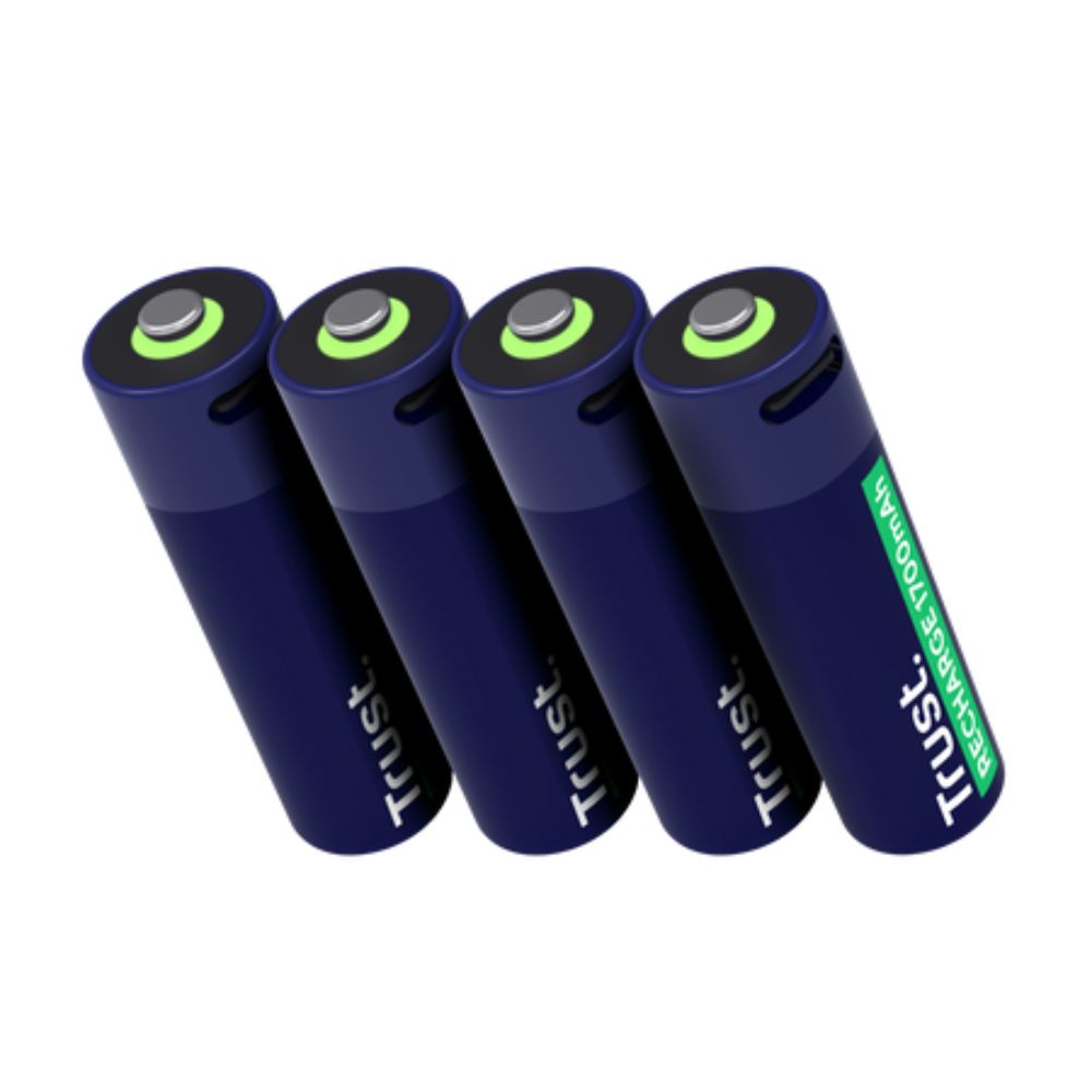 SET DE 4 PILAS AA TRUST RECARGABLES (25631) - Imagen 3