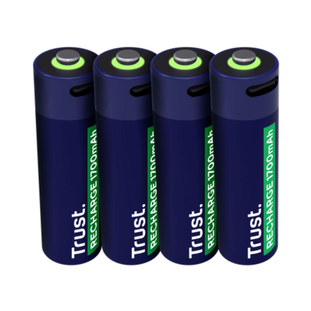 SET DE 4 PILAS AA TRUST RECARGABLES (25631) - Imagen 4
