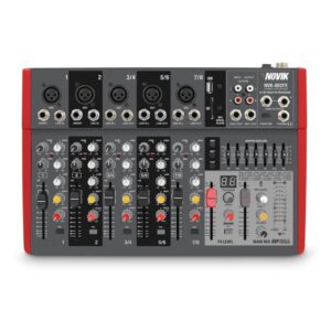 CONSOLA ANÁLOGA NOVIK NEO NVK-802FX / 8 CANALES FX
