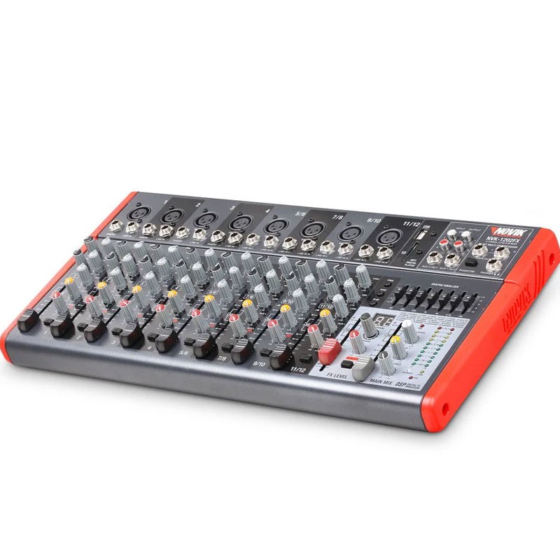 CONSOLA ANÁLOGA NOVIK NEO NVK-1202FX / 12 CANALES FX - Imagen 2