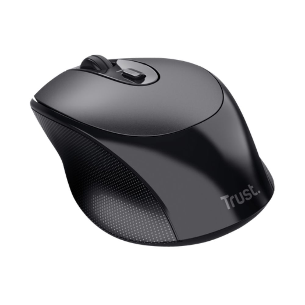 MOUSE ZAYA TRUST WIRELESS BLACK - Imagen 3