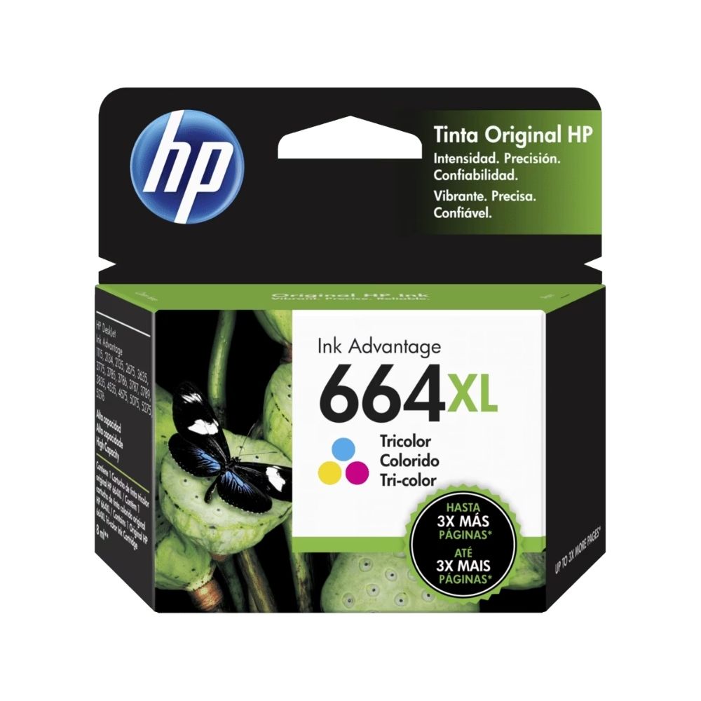 TINTA HP F6V30AL HP 664XL COLOR