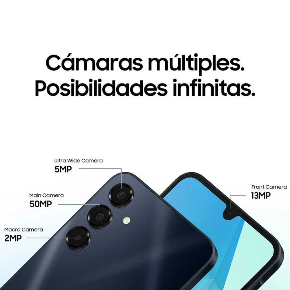 TELEFONO SAMSUNG A16 4G DS 4GB 128GB SILVER SM-A165MZADTPA - Imagen 4