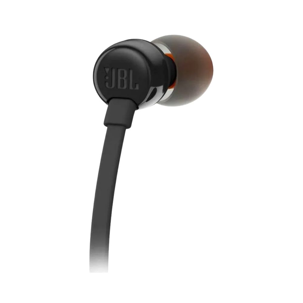 AUDIFONOS JBL T110 CORDED IN EAR BLACK JBLT110BLK - Imagen 2