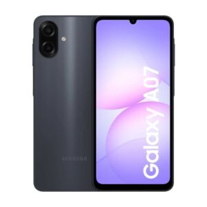 TELEFONO SAMSUNG A07 4G DS 4GB 128GB BLACK SM-A075MZKGBVO