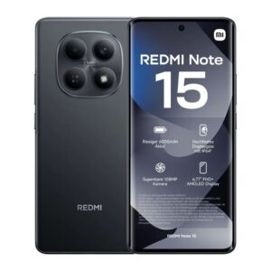 TELEFONO XIAOMI REDMI NOTE 15 4G 8GB 256GB BLACK