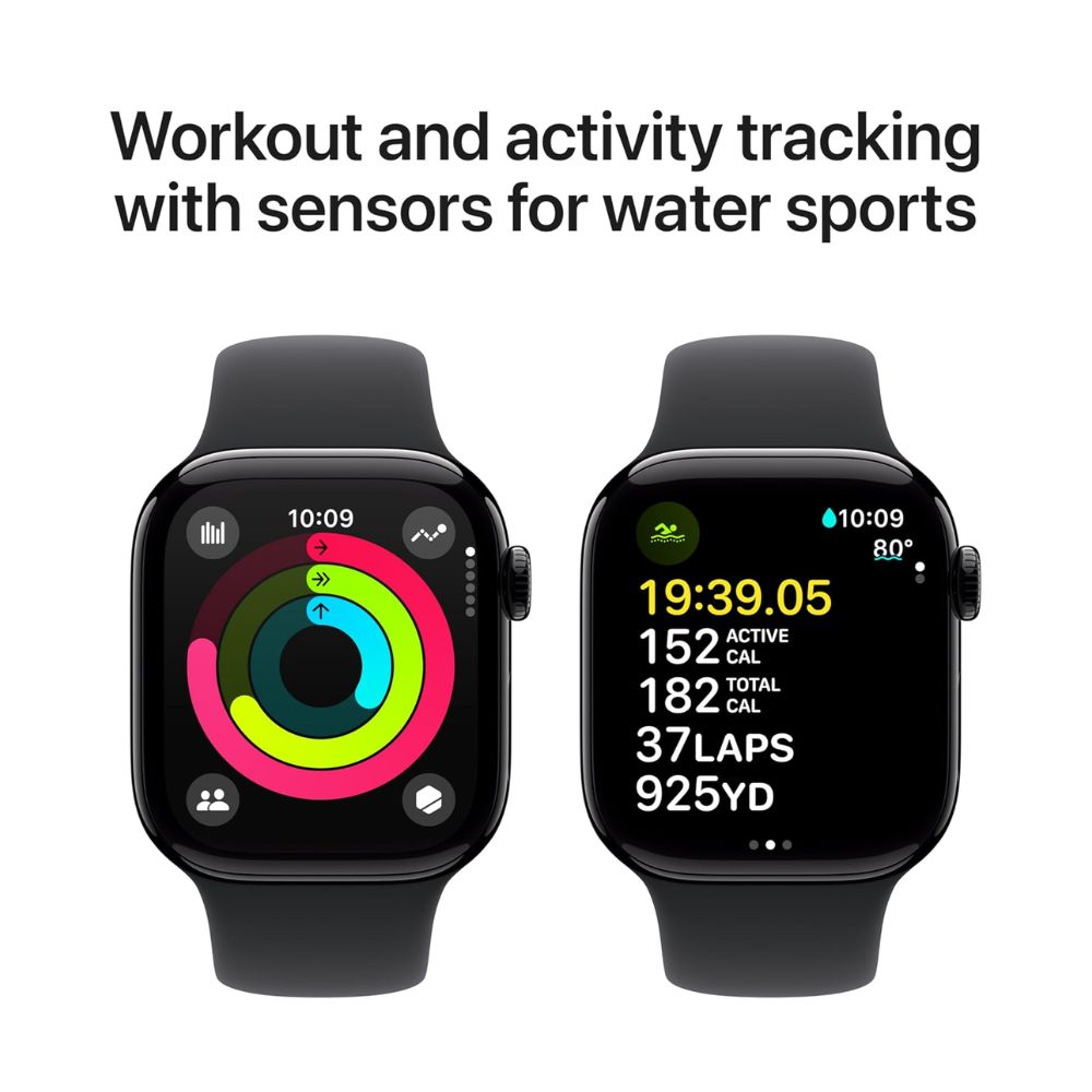 SMARTWATCH APPLE SERIE 10 42MM JETBLACK ALUMINIUM SM MWWE3LW A - Imagen 4