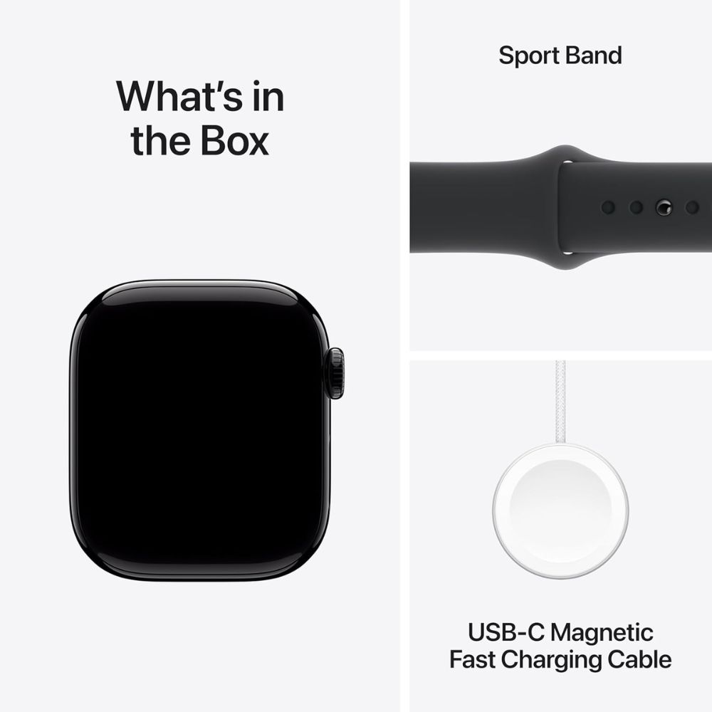 SMARTWATCH APPLE SERIE 10 42MM JETBLACK ALUMINIUM SM MWWE3LW A - Imagen 6