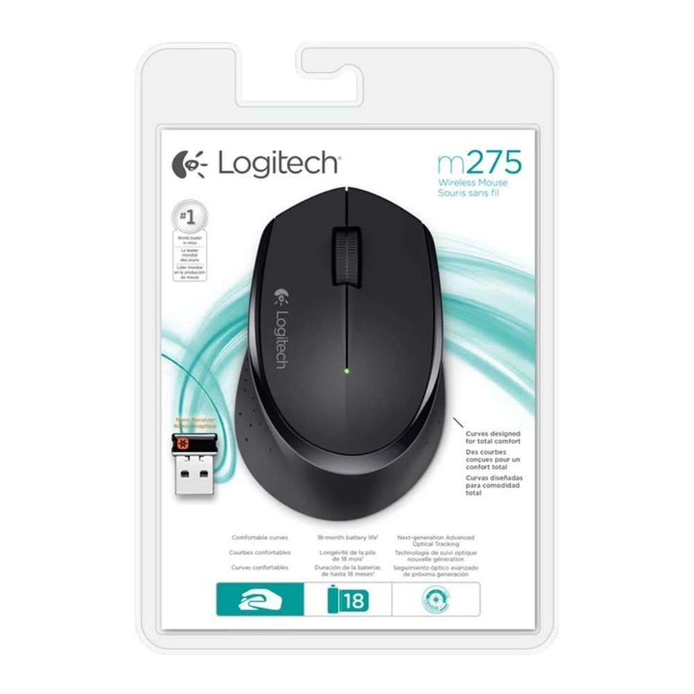 MOUSE LOGITECH WIRELESS M280 NEGRO PN:910-004284 - Imagen 6