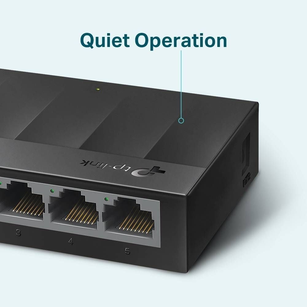 SWITCH TPLINK LS1005G 5 PUERTOS ETHERNET 10 100 1000 - Imagen 4