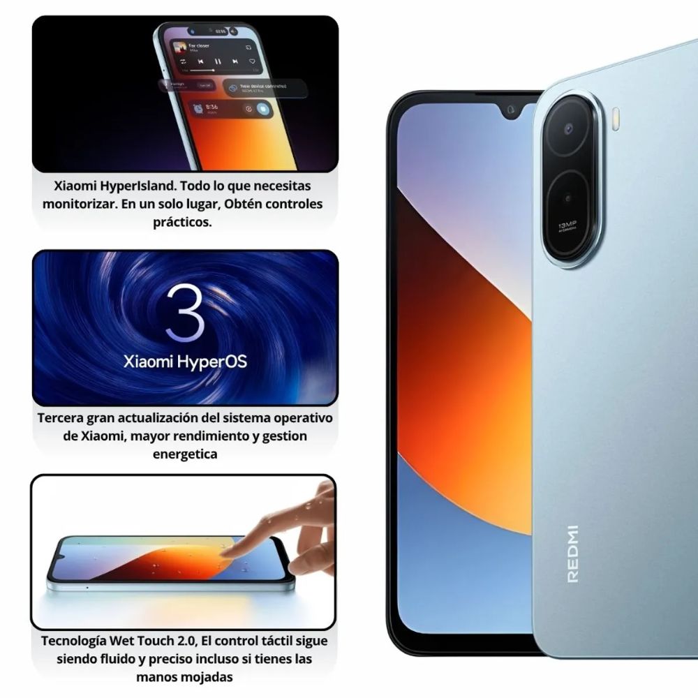 TELEFONO XIAOMI REDMI A7 PRO 4G 4GB 128GB MIST BLUE 25128RN17L - Imagen 4