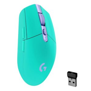 MOUSE GAMER LOGITECH G305 INALAMBRICO MINT LIGHTSPEED (910-006376)