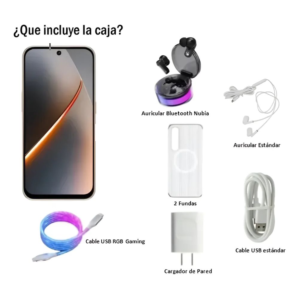 TELEFONO ZTE NEO 5 5G 8GB 256GB DORADO Z2571N (GIFT BOX) - Imagen 5