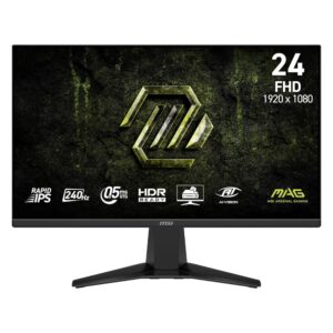 MONITOR MSI GAMING 24" 240Hz IPS FULLHD MAG-245F-X24