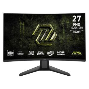 MONITOR MSI GAMING 27"  CURVO 240Hz FULLHD  MAG-274CF-X24