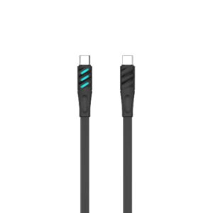 CABLE DE CARGA HAVIT 60W USB-C A USB-C 1MT CB6254