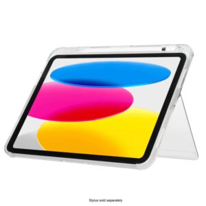 FUNDA TARGUS TRASPATENTE CLICK-IN+KICKSTAND PARA IPAD A16 Y 10º GEN THD927GL