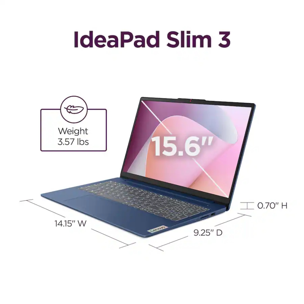NOTEBOOK LENOVO IDEAPAD SLIM 3 RYZEN 5-40 15,6" 8GB 512GB INGLES W11 82XQ012HUS - Imagen 12