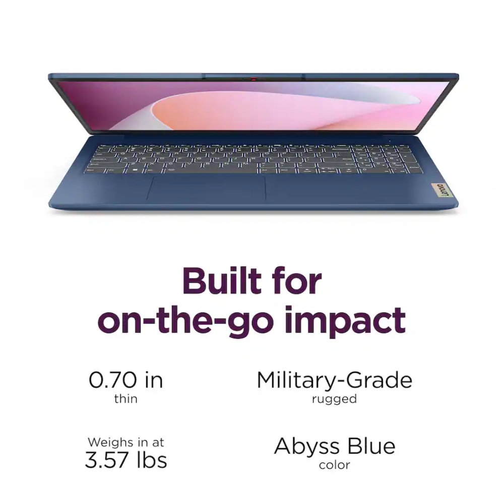 NOTEBOOK LENOVO IDEAPAD SLIM 3 RYZEN 5-40 15,6" 8GB 512GB INGLES W11 82XQ012HUS - Imagen 10