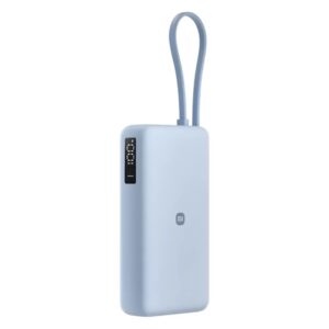 POWER BANK XIAOMI 20000mAh  67W CABLE USBC INTEGRADO ICE BLUE PB2067