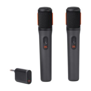 KIT MICROFONOS JBL WIRELESS PARTYBOX 2.4GHZ BLACK JBL PB WIRELESS MI CAM