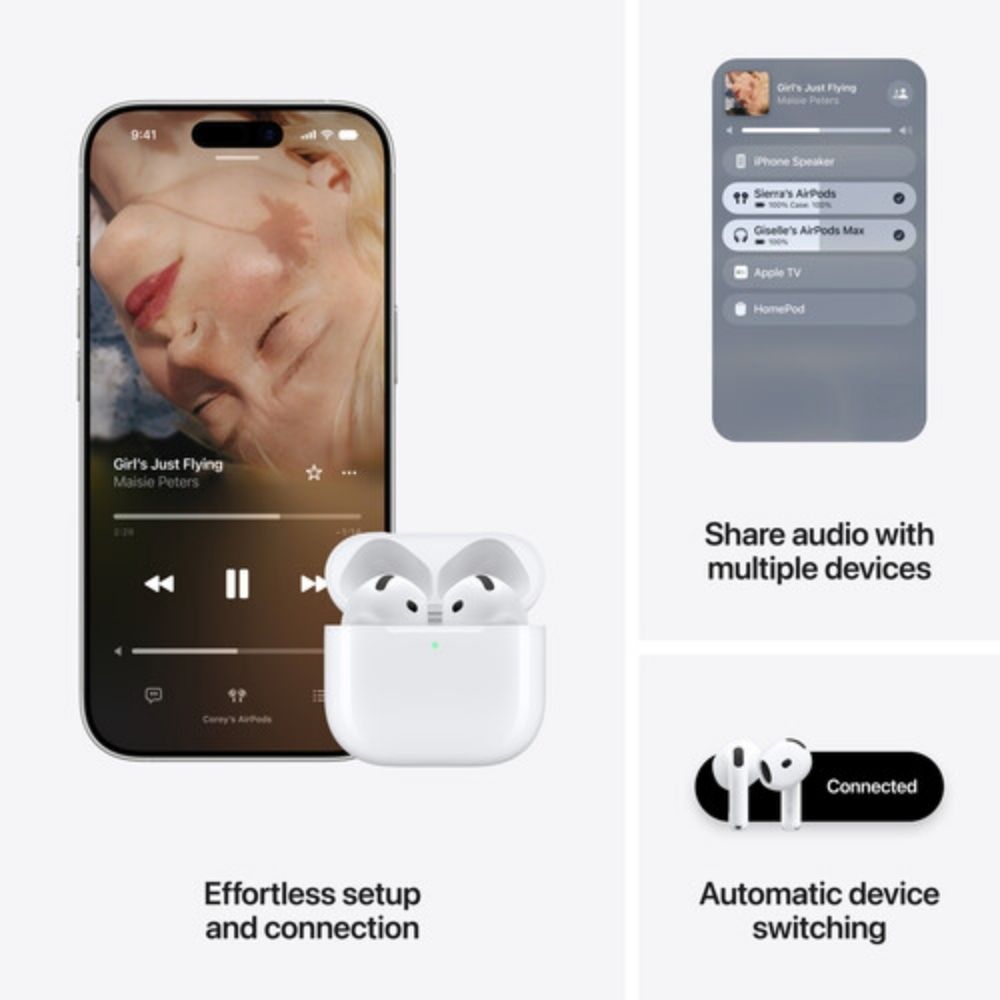 AUDIFONO APPLE AIRPODS 5 MKFW4LL A - Imagen 4