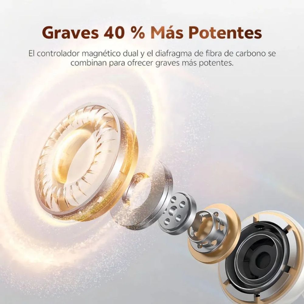 AUDIFONO QCY CROSSKY C50 GREY BH25CT06A - Imagen 7