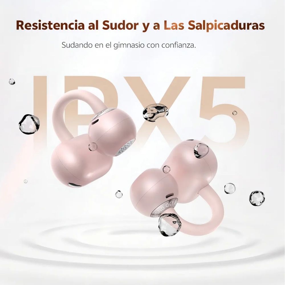 AUDIFONO QCY CROSSKY C50 PINK BH25CT06A - Imagen 6