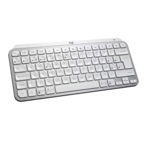 TECLADO LOGITECH INALAMBRICO MX KEYS MINI GRIS PALIDO ESP 920-010477