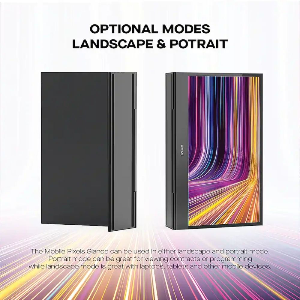 MONITOR PORTATIL GLANCE 16" CON DOBLE PARLANTE MOBILE PIXELS 101-1009P01 - Imagen 7