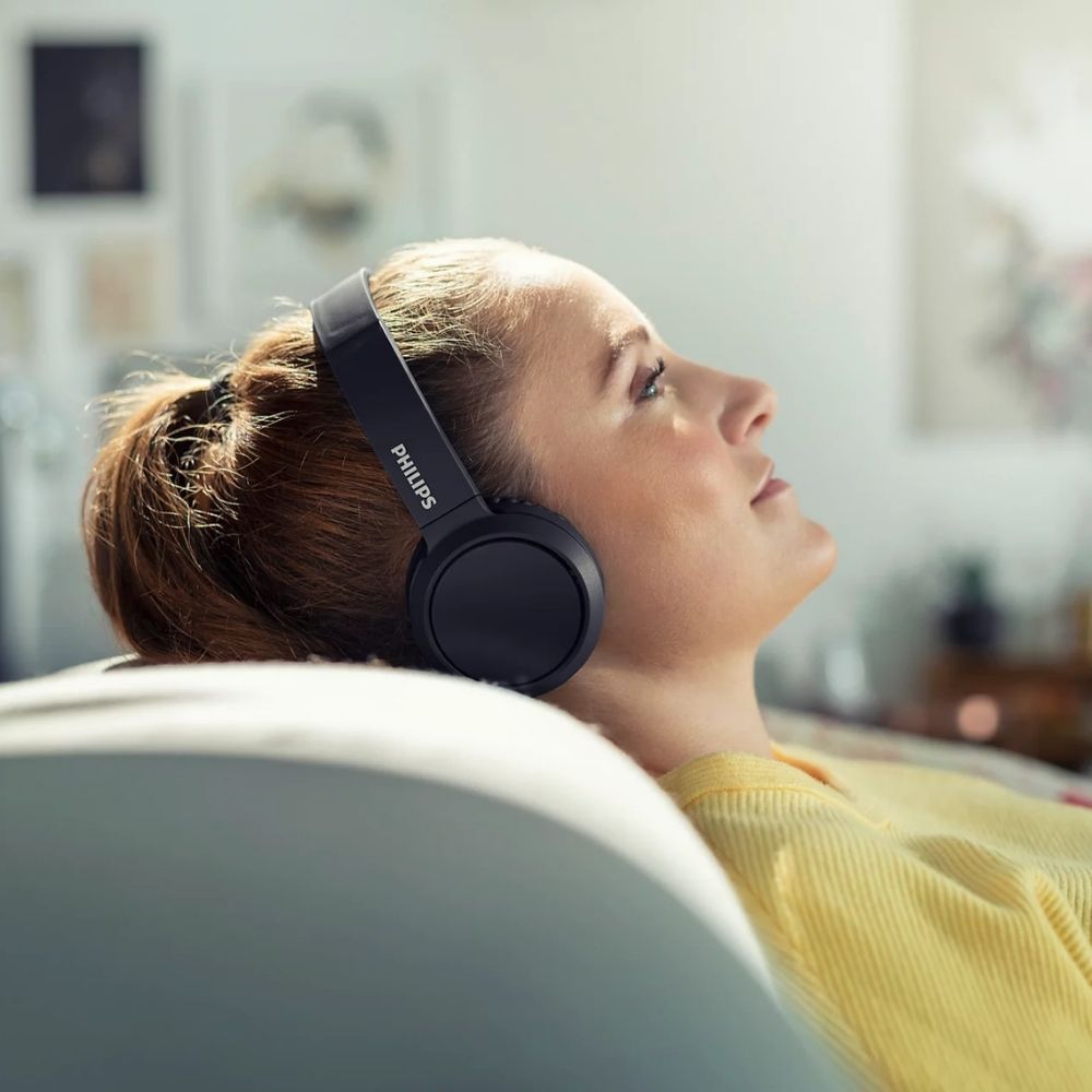 AUDIFONO BLUETOOTH PHILIPS TAH4205BK 00 NEGRO 29H - Imagen 4