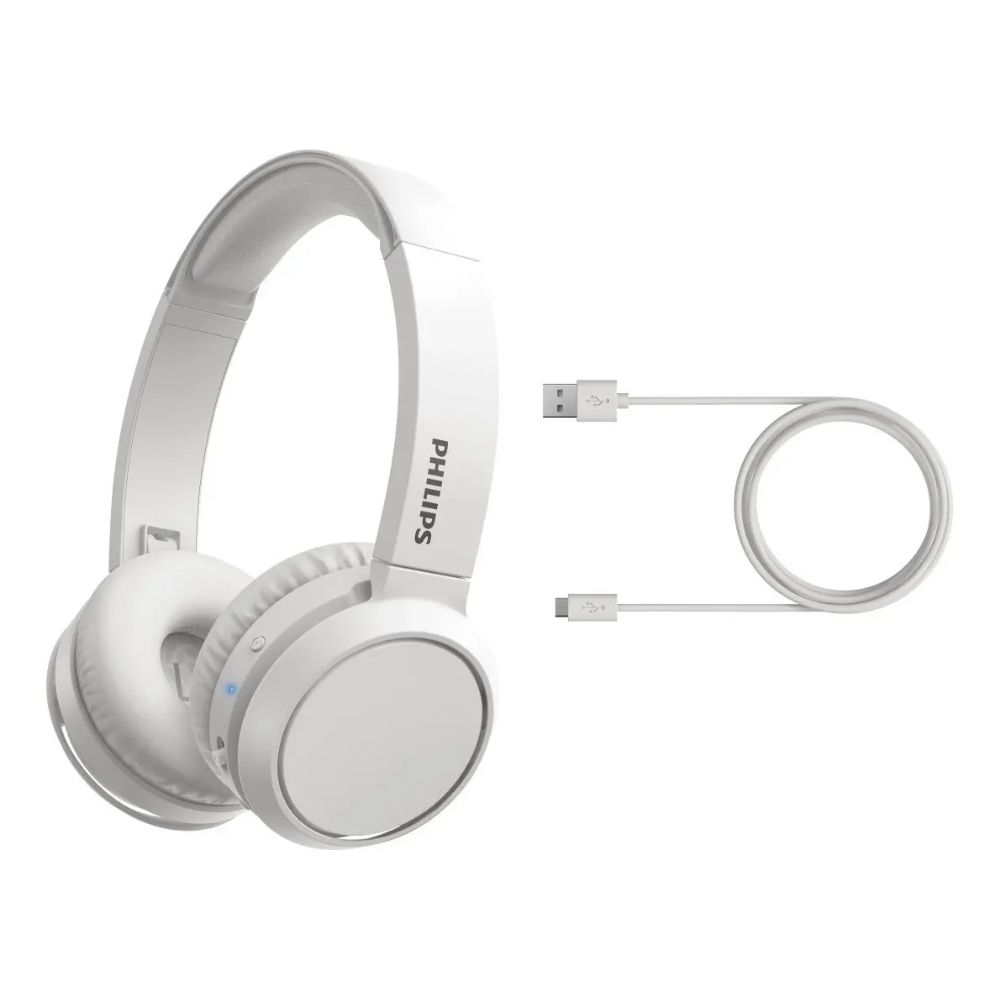 AUDIFONO BLUETOOTH PHILIPS TAH4205WH 00 BLANCO 29H - Imagen 4